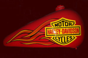 Harley Davidson Tank-Airbrush