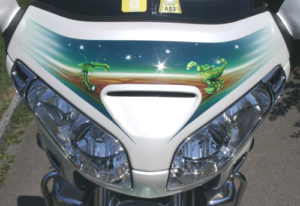 Airbrush für Honda Goldwing, Sternzeichen